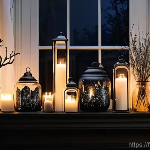 시크릿쥬쥬 핼러윈 스페셜 - **Enchanted Halloween Living Room:**
    A magical and cozy Halloween living room at twilight. The a...
